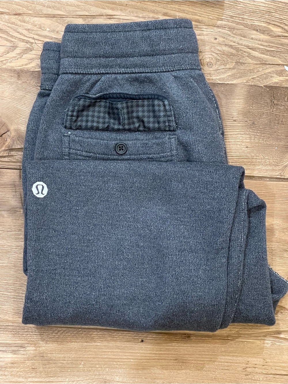 lululemon athletica Men’s Dark Gray Jogger Sweatpants